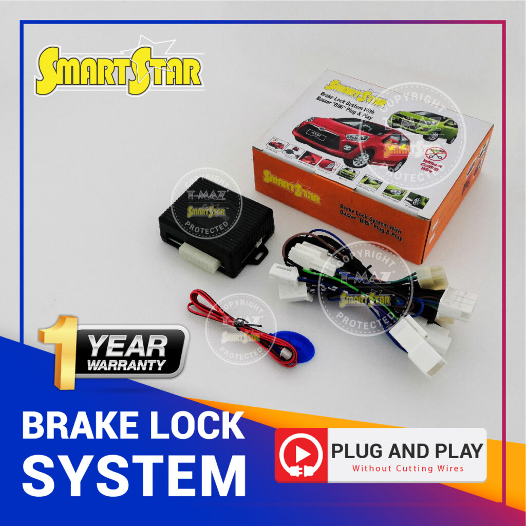PERODUA AXIA SE/AD SPEC 2017-2020 BRAKE LOCK SYSTEM - PLUG & PLAY ...