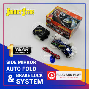 PERODUA AXIA SE/AD-SPEC 2017-2018 Side Mirror Auto Fold + Brake Lock System - Plug & Play