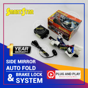 TOYOTA AVANZA 2019-2021 Side Mirror Auto Fold + Brake Lock System - Plug & Play