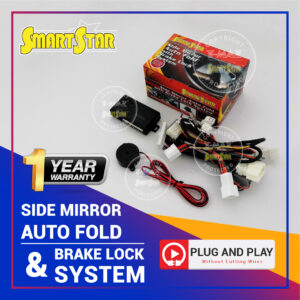 HONDA JAZZ 2014-2020 - 3 In 1 Brake Lock System + Buzzer + Side Mirror Auto Fold - Plug & Play