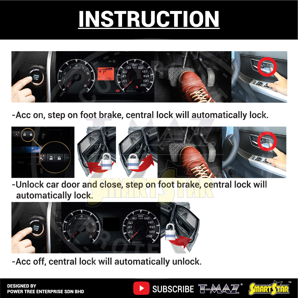 NISSAN SERENA C27 2018-2021 Side Mirror Auto Fold + Brake Lock System - Plug & Play - Image 5
