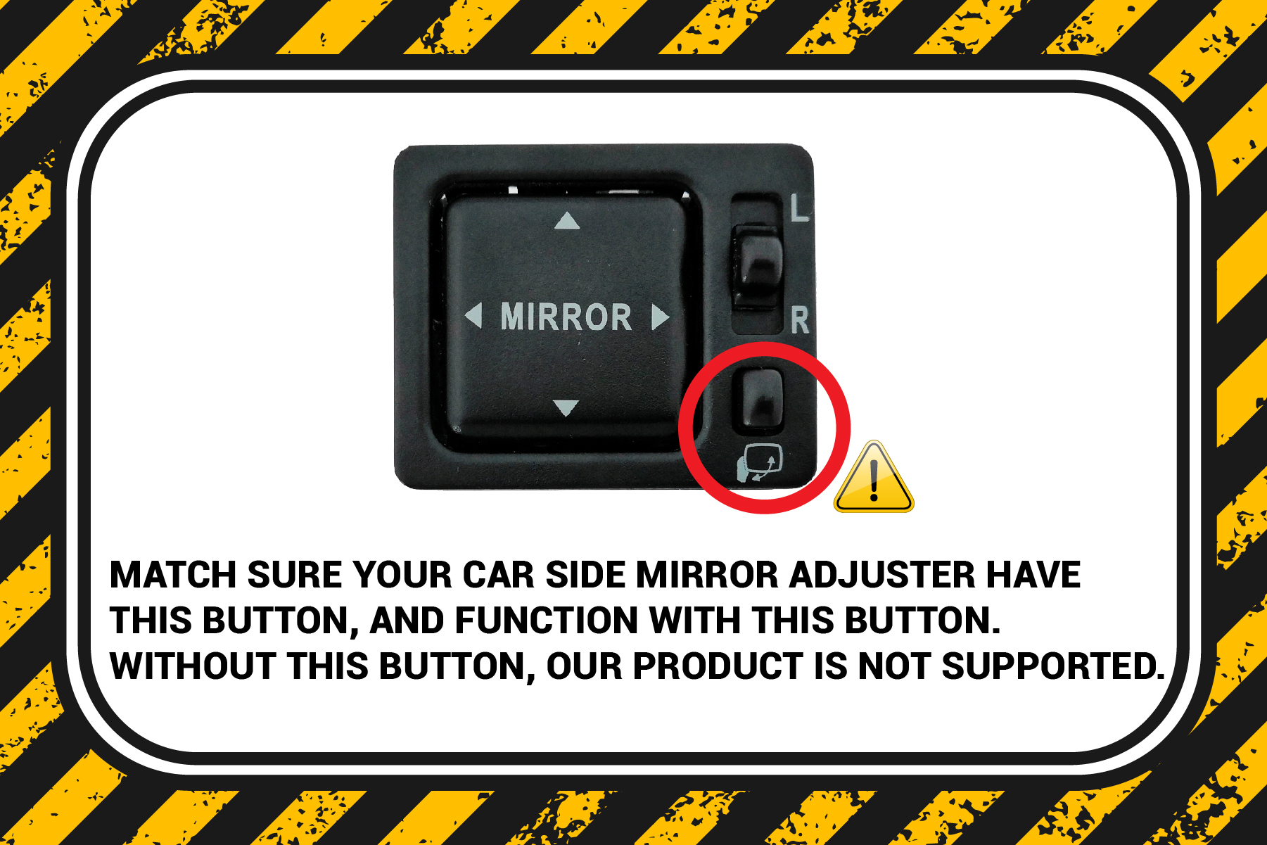 TOYOTA VIOS 2014-2018 - 3 In 1 Brake Lock System + Buzzer + Side Mirror Auto Fold - Plug & Play - Image 7